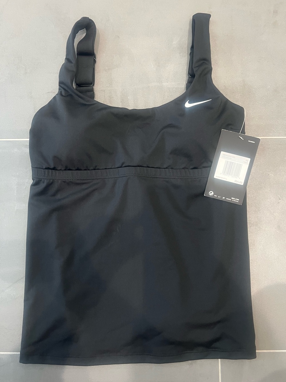 Nike Women’s Black One-Piece Tank Swim Suit